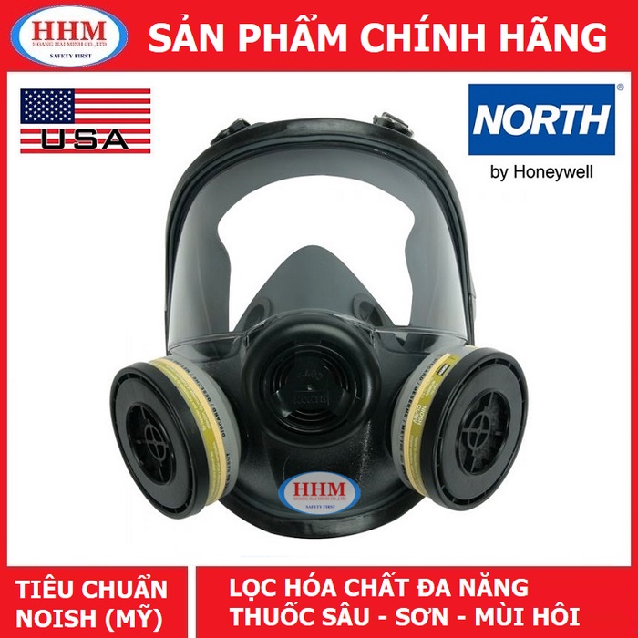 Mặt nạ phòng độc - phun thuốc trừ sâu North 5400 - Mỹ