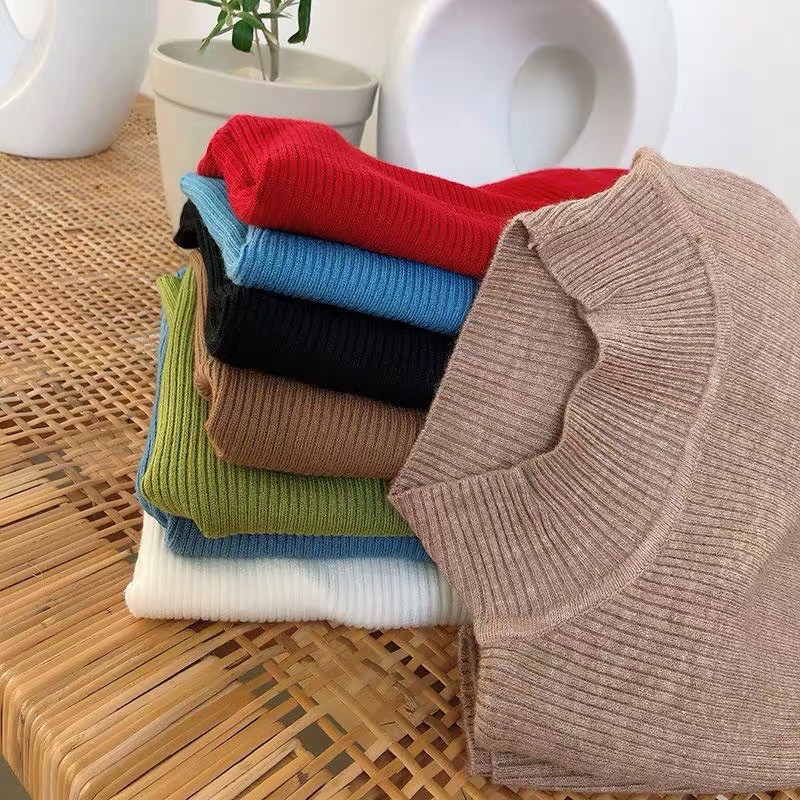 ❤FREESHIP❤Áo Len Nữ Ôm Đẹp cổ 3p