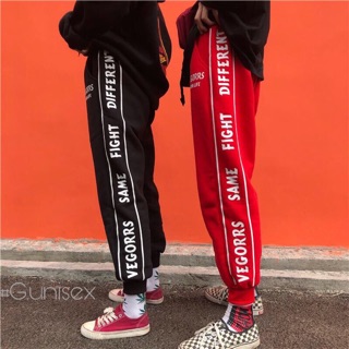 Quần Jogger thun thể thao phối chữ cực chất