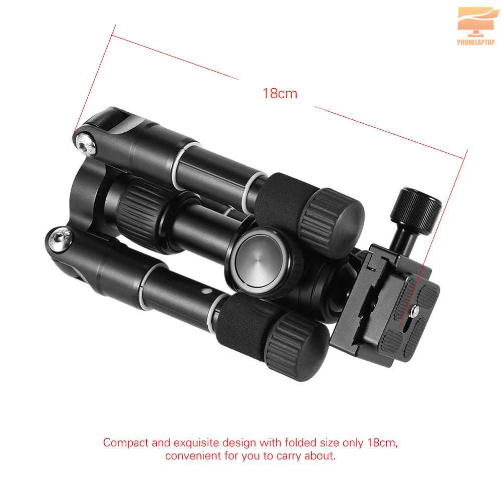 Chân Máy Ảnh Ba Chân Mini Để Bàn Kèm Đầu Bi Cho Canon Nikon Dslr