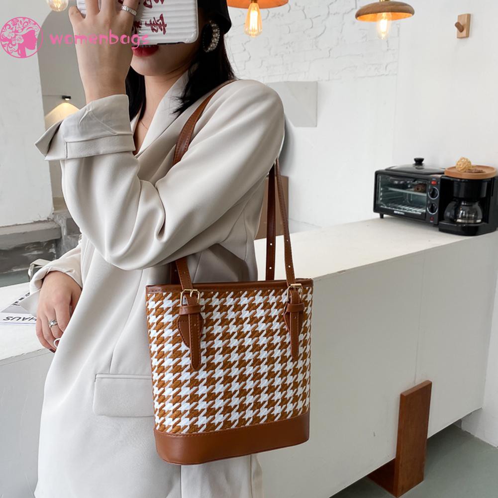 Túi Xách Tay Da PU Thời Trang Cổ Điển Dành Cho Bạn Nữ