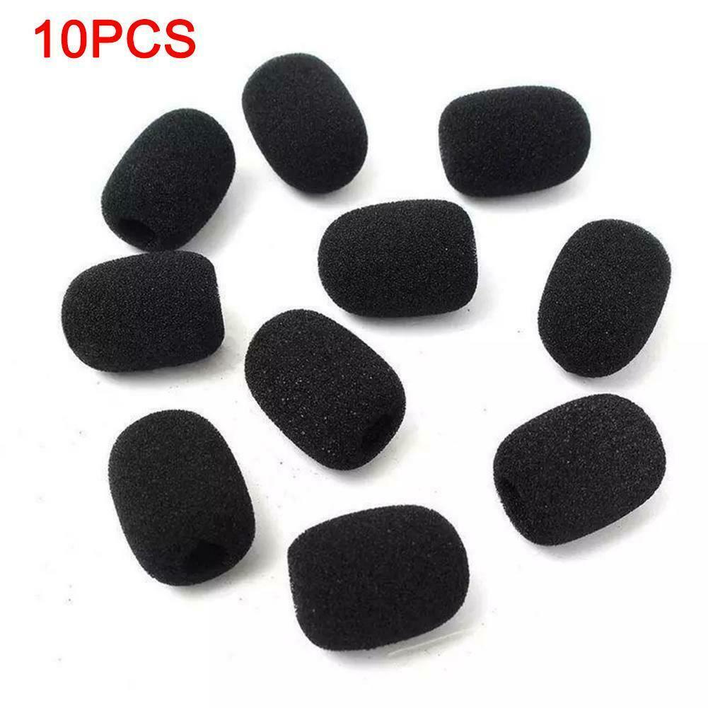 Set 10 Mút Bọc Đầu Micro R2F5 Màu Đen