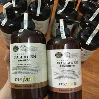 Bộ dầu gội xả colagen mefaso ý 850ml