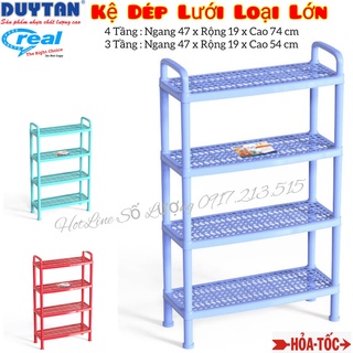 Kệ giày dép nhựa Lưới Loại Lớn 3 & 4 TẦNG - Nhựa duy tân