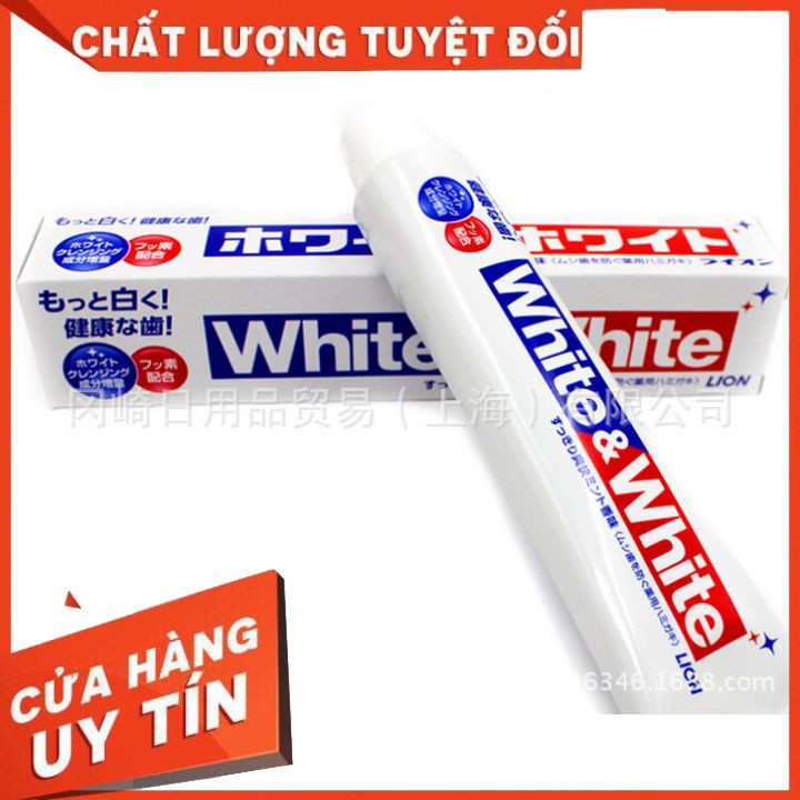 KEM ĐÁNH RĂNG SIÊU TRẮNG WHITE & WHITE