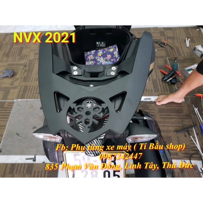 TAY DẮT THÉP CÓ GÂN bản ngắn Trung cho NVX 2021 / NVX V2