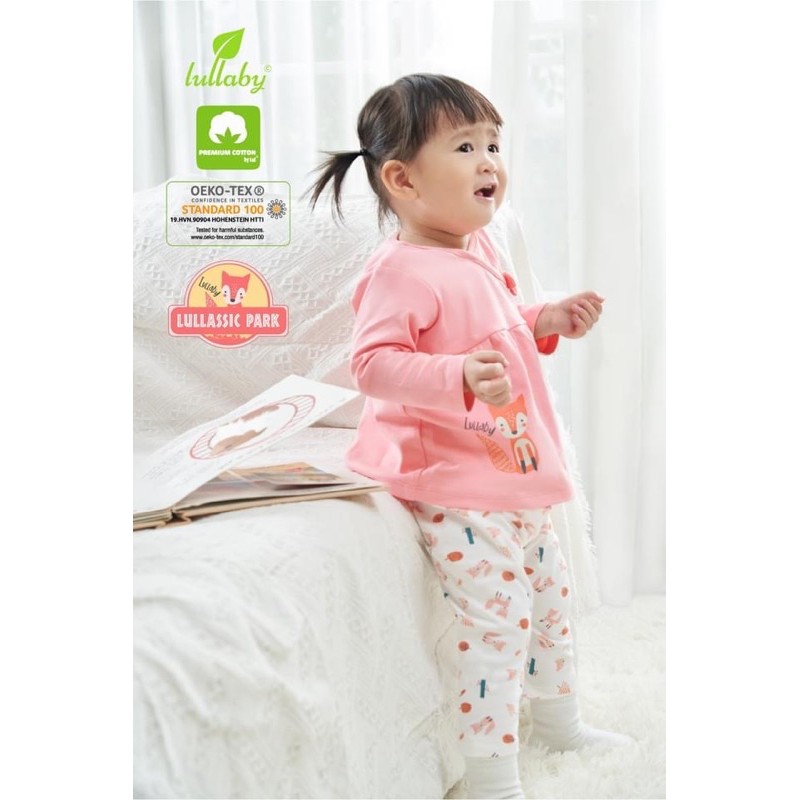 Bộ dài thu đông bé gái LULLABY (6m-4y) lẻ áo quần