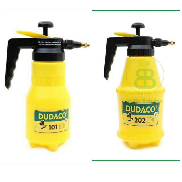 BÌNH XỊT DUDACO 2 LÍT, 1 LÍT