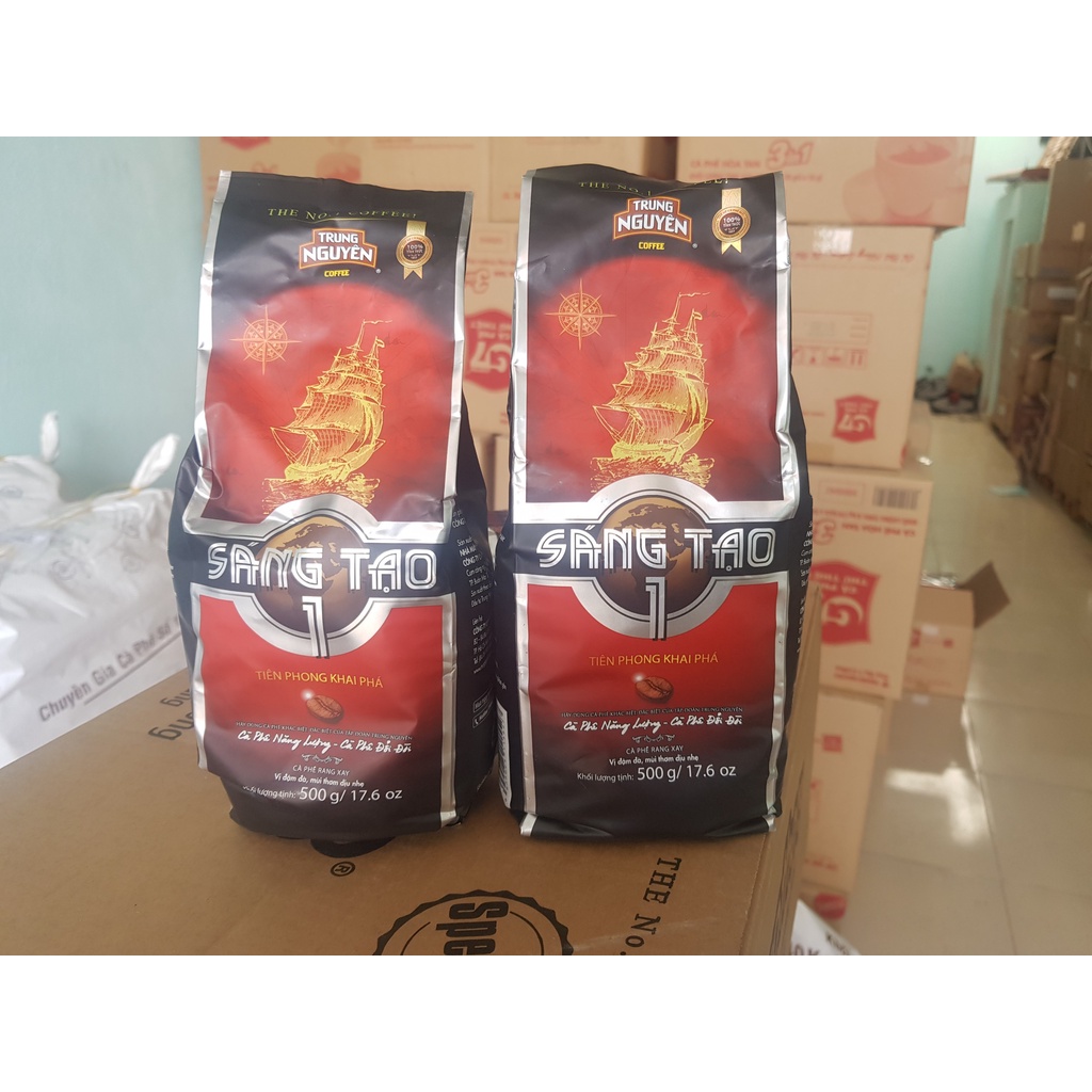 Cà phê rang xay Trung Nguyên Sáng tạo 1 - Gói 500gr