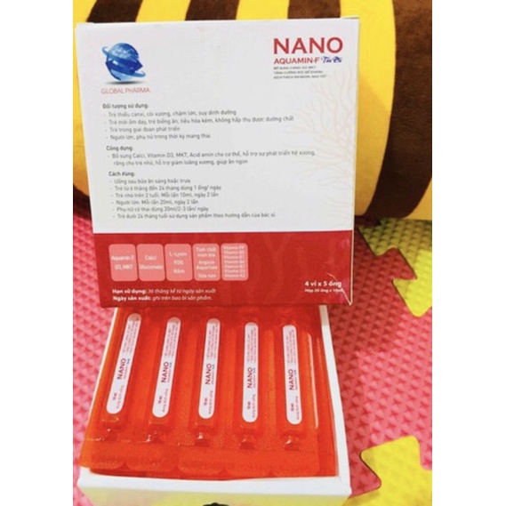 [Hàng công ty] sữa non canxi -  Nano calci milk aquamin f -