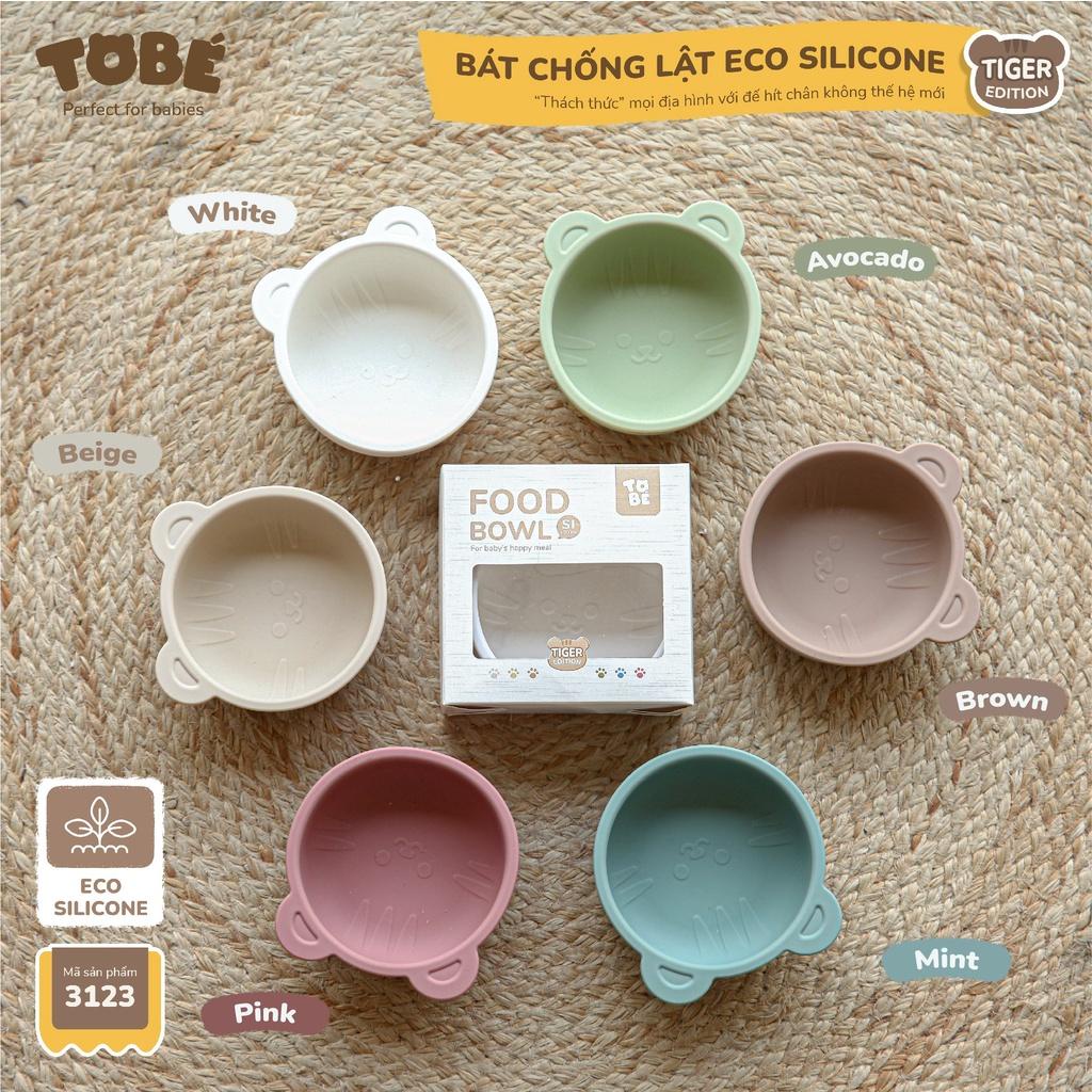 Bát Ăn Dặm Tobe Hình Hổ Chất Liệu Eco Silicon Mẫu Mới