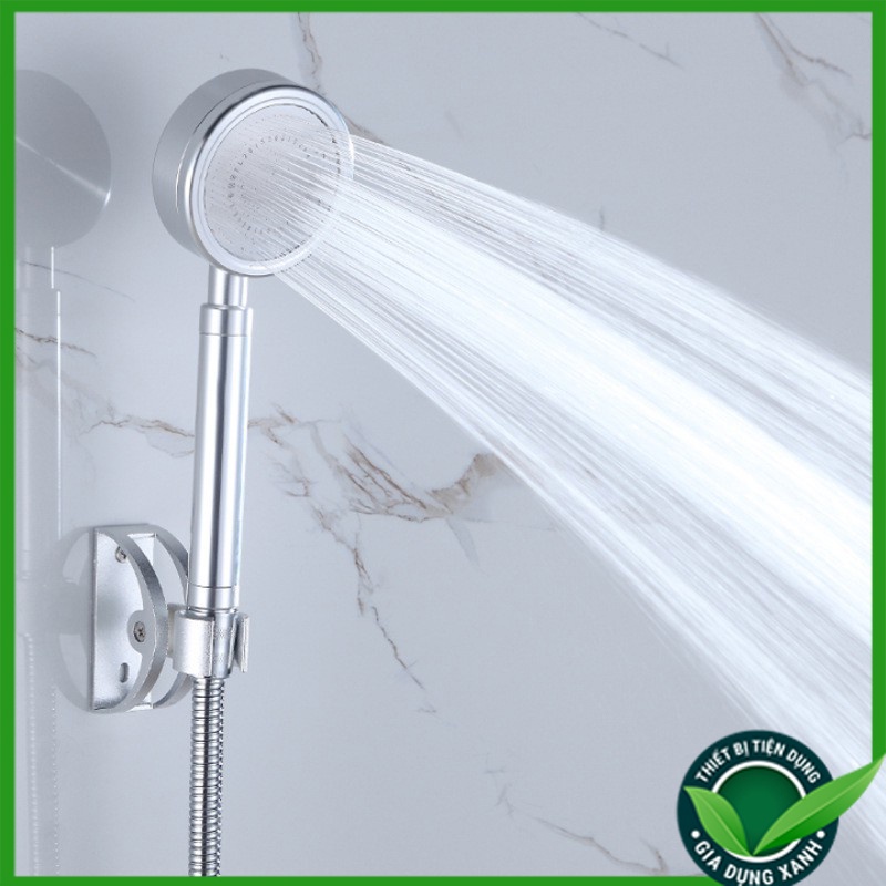 Bộ Đầy Đủ Củ Sen Tắm Nóng Lạnh Inox Mờ Cao cấp Kèm Tay Sen Nhôm tăng áp siêu mạnh siêu bền
