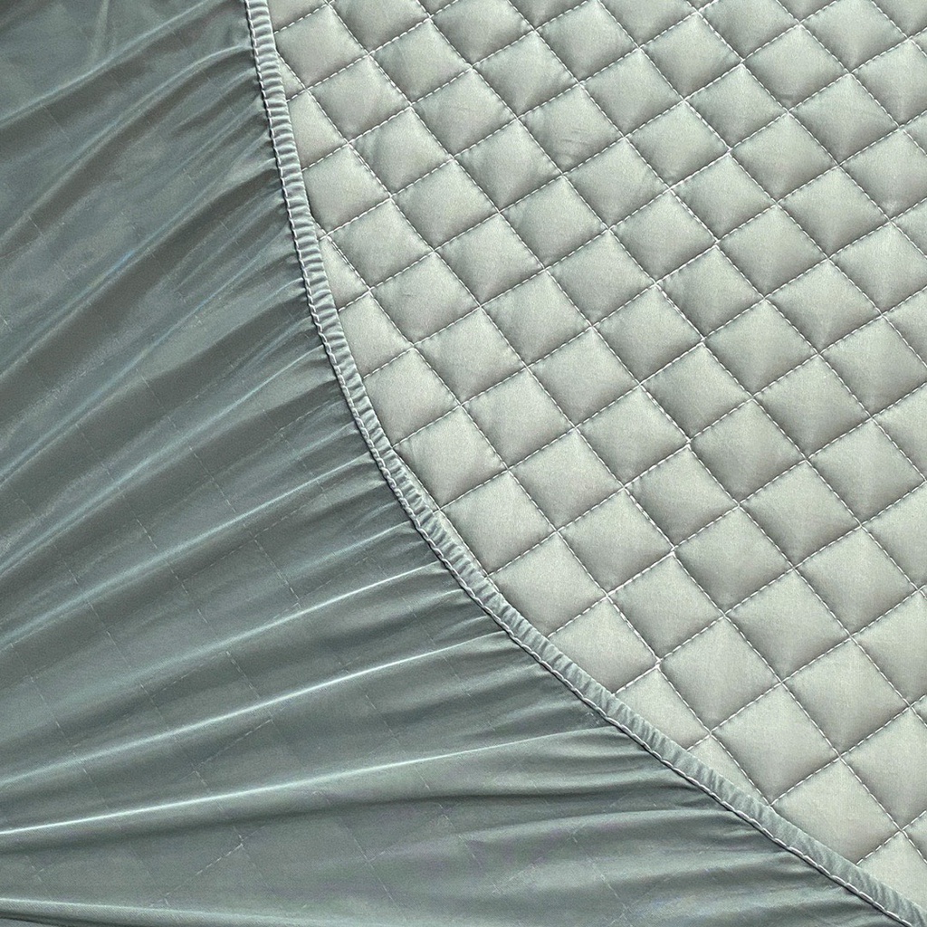 Chiếu cao su bọc đệm bảo vệ sức khỏe siêu dầy, chất liệu mặt vải tencel thoáng mát thấm hút mồ hôi tốt hàng nhập khẩu