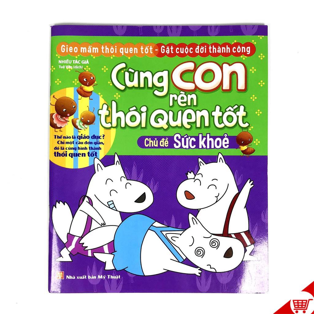 Sách - Cùng con rèn thói quen tốt (Túi 10 cuốn) B250 | BigBuy360 - bigbuy360.vn