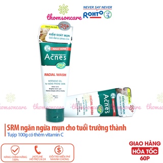 Sữa rửa mặt ngừa mụn Acnes 25+ - Dùng cho người lớn cả nam và nữ, tuổi trưởng thành, ngừa lão hóa