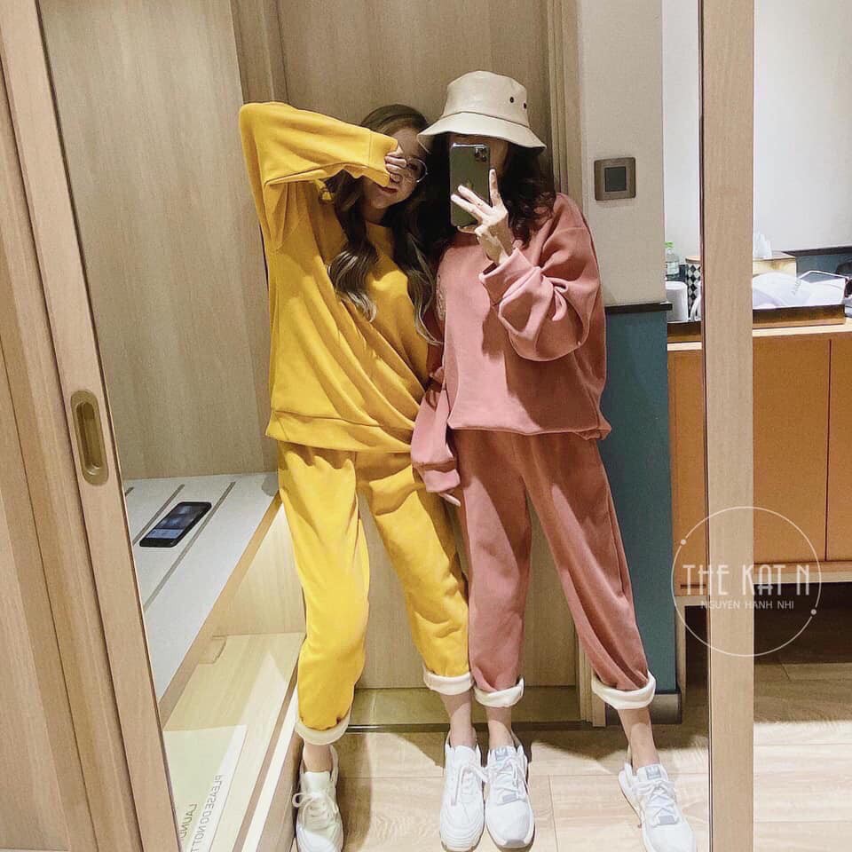 BỘ NỈ BÔNG NỮ