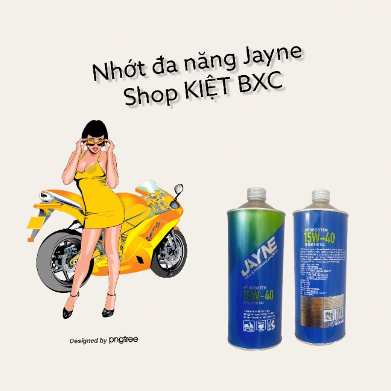 NHỚT ĐA NĂNG CHO TAY GA 15W-40 (800ML)
