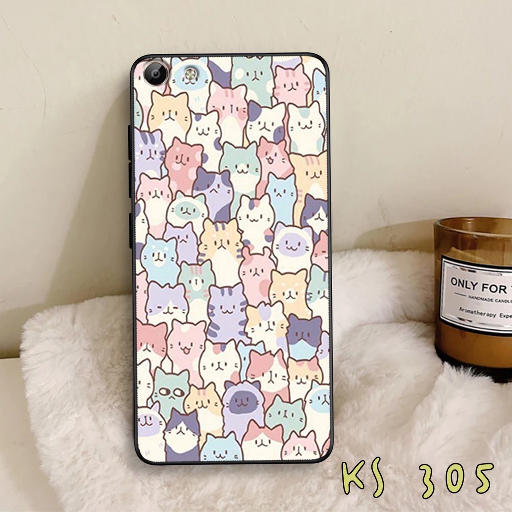 Ốp lưng Vivo Y53 - Vivo Y55 - Vivo Y62 -Vivo Y69 - Ốp in hình mèo con ngộ nghĩnh