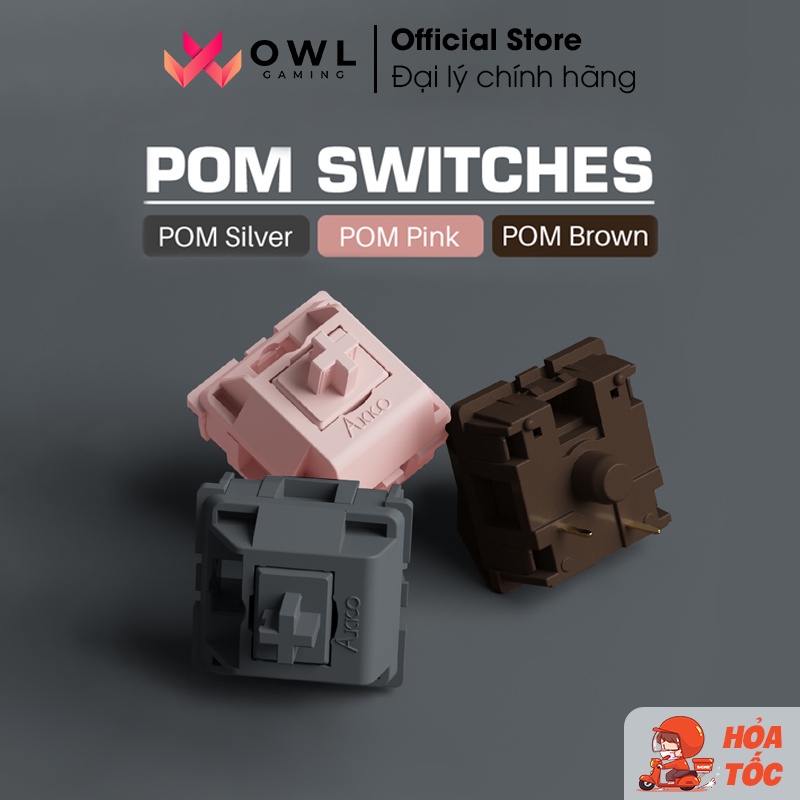 Bộ switch AKKO CS POM  - 45 switch/hộp