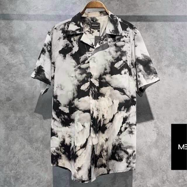 Áo sơ mi lụa nam nữ form rộng tay lở in họa tiết cực chất, đủ màu, đủ size, chất lụa mềm mịn,thoáng mát, thoải mái