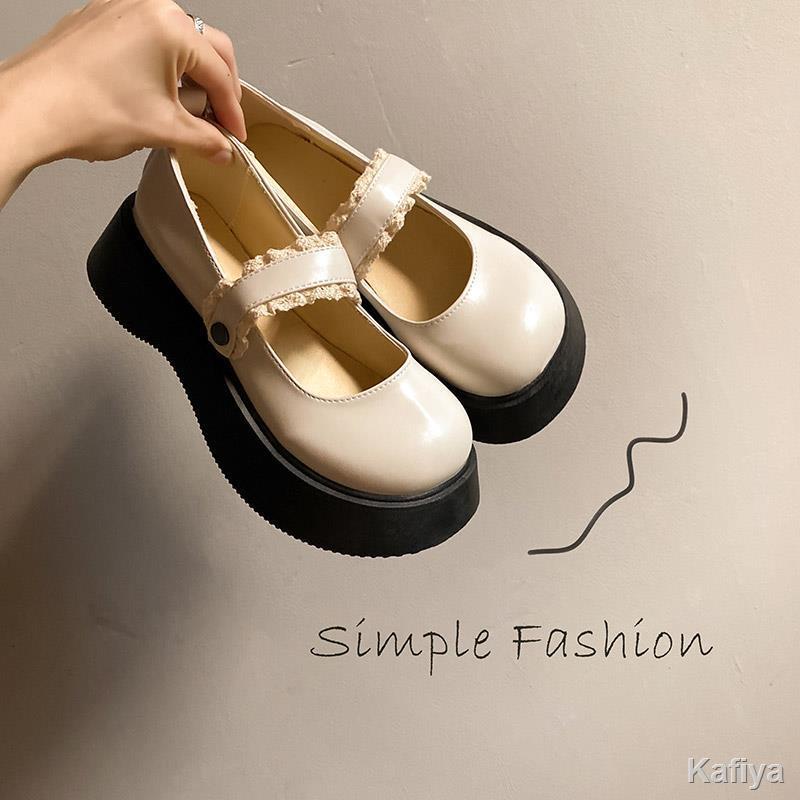 Giày da nhỏ kiểu Anh của nữ Giày Mary Jane mới | WebRaoVat - webraovat.net.vn