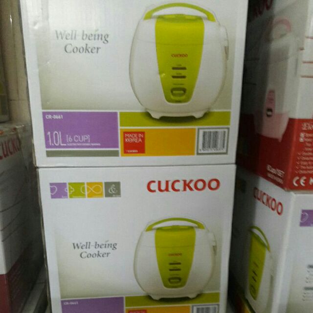 Nồi cơm điện Cuckoo CR 0661 1.0 lít | BigBuy360 - bigbuy360.vn