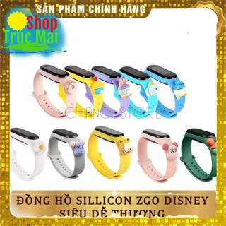 Đồng Hồ con nít ZGO DISNEY Silicon, Đồng Hồ Điện Tử thông minh Cho Bé