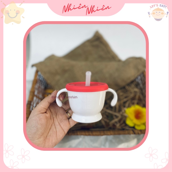Cốc tập hút 3 giai đoạn Kichi 150ml cho bé từ 6 tháng