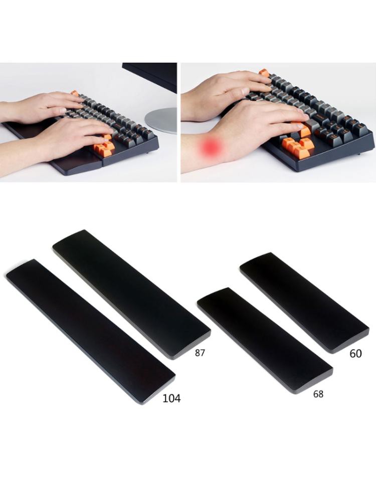 Tấm lót cổ tay khi gõ phím chất liệu chống trượt bằng gỗ