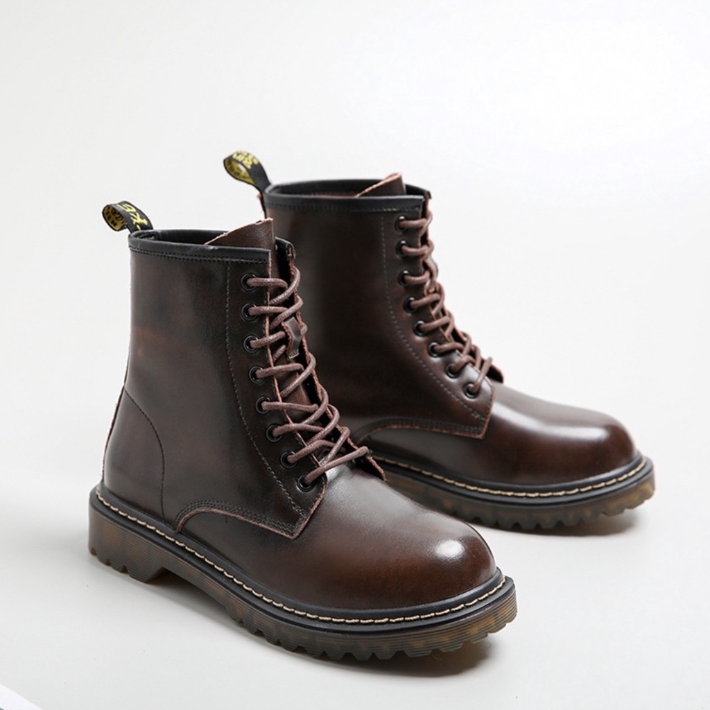 Mori cao  Tyni Boots - Giày da nữ vintage