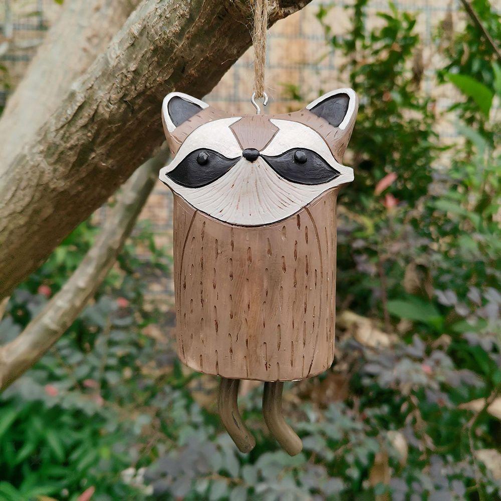 CONOPERY Chuông Gió Hình Động Vật Thủ Công Sáng Tạo Treo Trang Trí Trong Nhà / Ngoài Trời