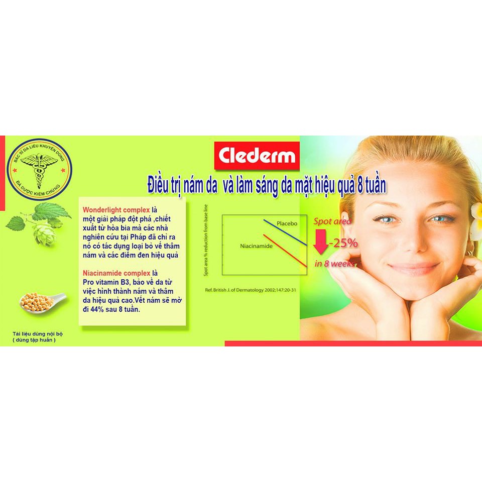 Kem Cải Thiện Nám Và Sáng Da Beyond Plus Clederm Thái Lan 10g - 3000280