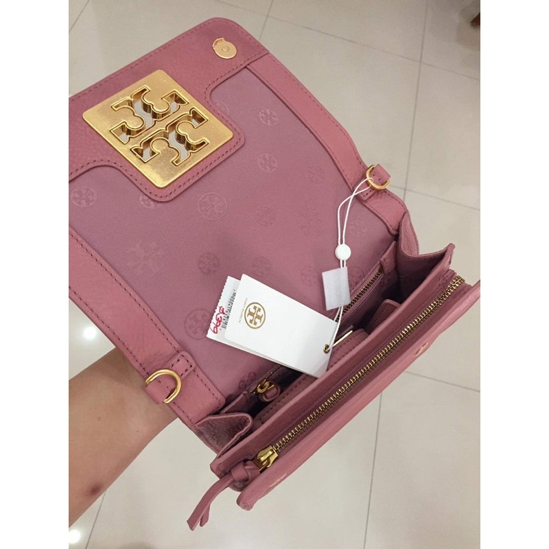 Túi Tory Burch hồng siêu đẹp AUTHENTIC