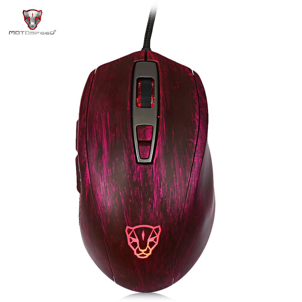 Chuột Gaming Motospeed V60 có dây , chiều dài 3m