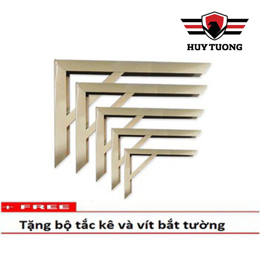  Bộ giá đỡ chữ L (ke, pát chữ L ) cao cấp - Huy Tưởng