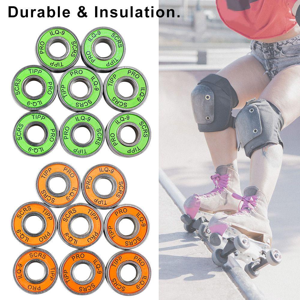 MUVAKO Set 8 Vòng Bi Thay Thế Cho Bánh Xe Trượt Patin