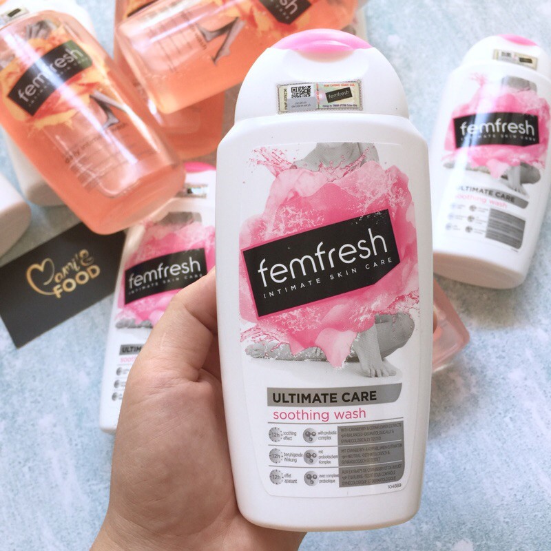 Dung dịch vệ sinh phụ nữ Femfresh nhập khẩu từ Anh Quốc (250ml)