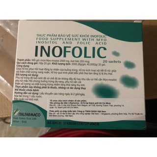 INOFOLIC Phục hồi hoạt động sinh lý tự nhiên của buồng trứng giúp tăng tỉ lệ thụ thai