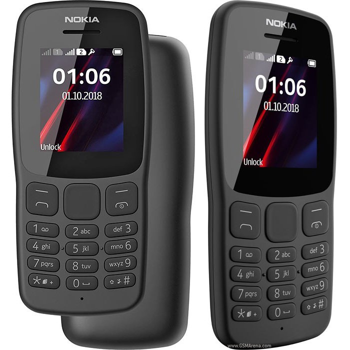 Điện Thoại Nokia 106 Dual Sim 2018 - Hàng Chính Hãng