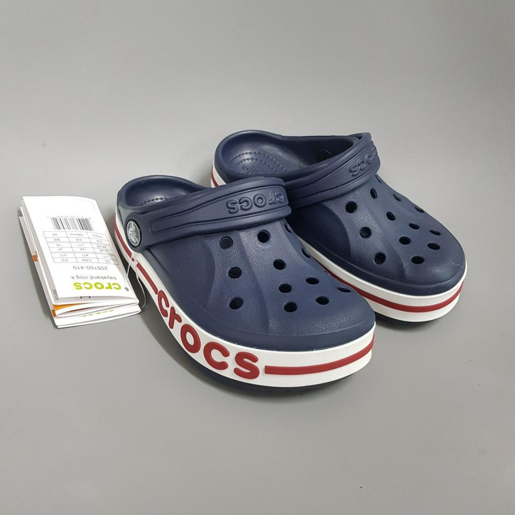 Dép Sục Crocs Baya Quai Ngang Cho Bé Trai Gái Nhiều Màu. Sản Phẩm Cao Cấp, Nhựa Không Mùi .