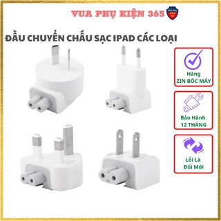 Đầu Chuyển 2 Chấu Sạc Cho iPad MacBook, Chân Cắm iPad Các Loại - Hàng ZIN BÓC MÁY, Bảo Hành 12 Tháng
