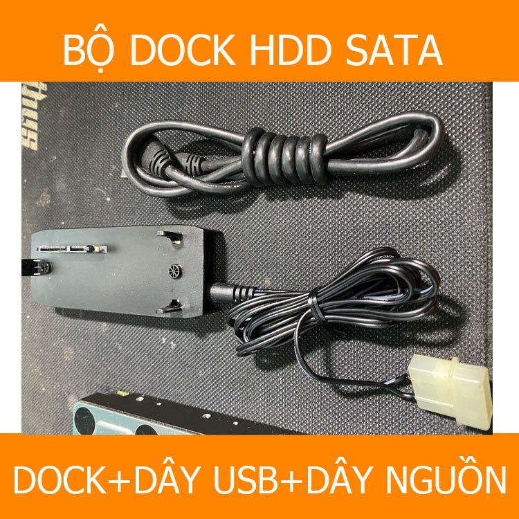 Dock ổ cứng hdd sata 3.5 và 2.5 ( dây cắm trực tiếp từ nguồn PC)