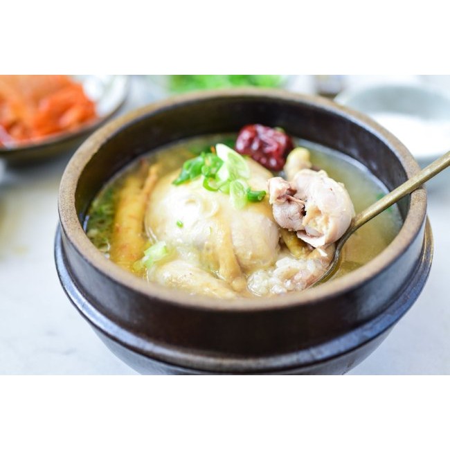 Canh gà hầm sâm Ourhome 800g