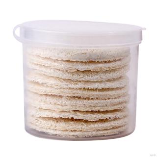 [Hàng mới về] Set 10 miếng xơ mướp tự nhiên rửa mặt sạch/tắm toàn thân tẩy tế bào chết hiệu quả