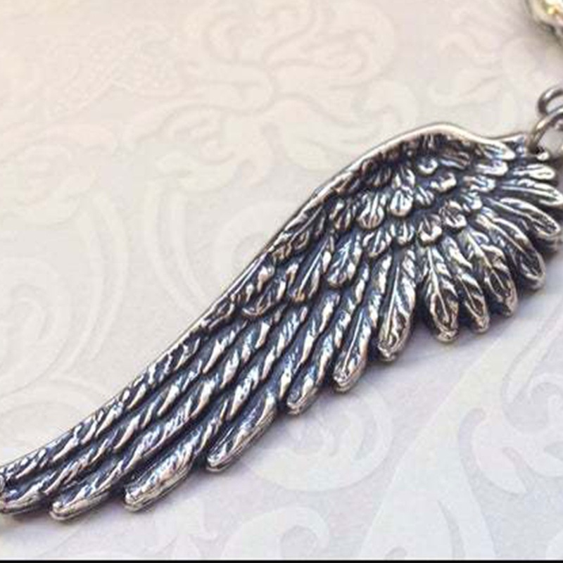 Vòng cổ Mặt Hình Cánh Thiên Thần Phong Cách Cổ Điển Cho Nữ