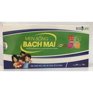 Men sống bạch mai gold hộp 20ống [date mới nhất]