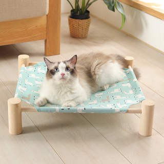 Giường gỗ cho mèo phong cách Nhật Bản thumbnail