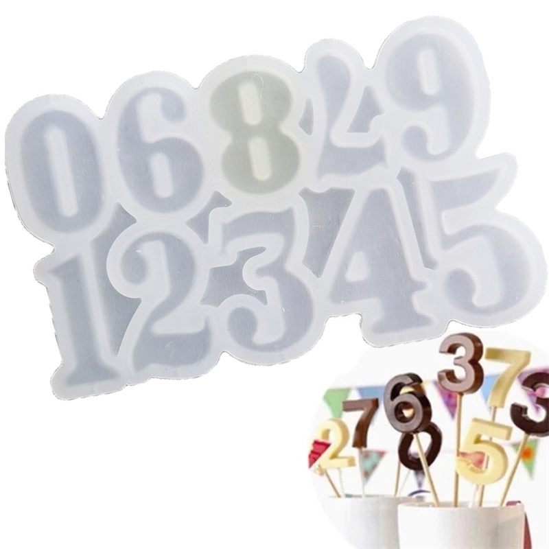 Khuôn Silicone Làm Kẹo Mút / Socola Chịu Nhiệt Độ Cao DIY