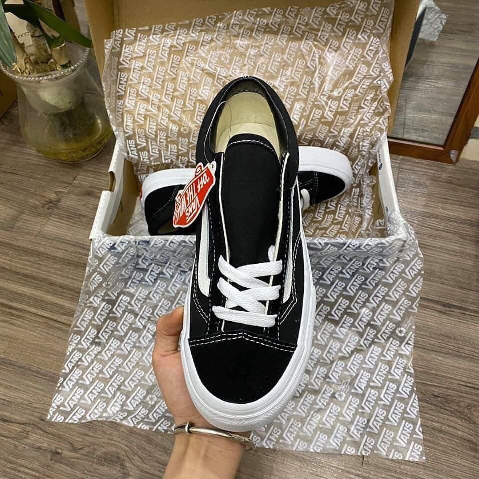 Giày Vans vault nam nữ, Vans đen thể thao hàng đẹp full box bill free ship toàn quốc