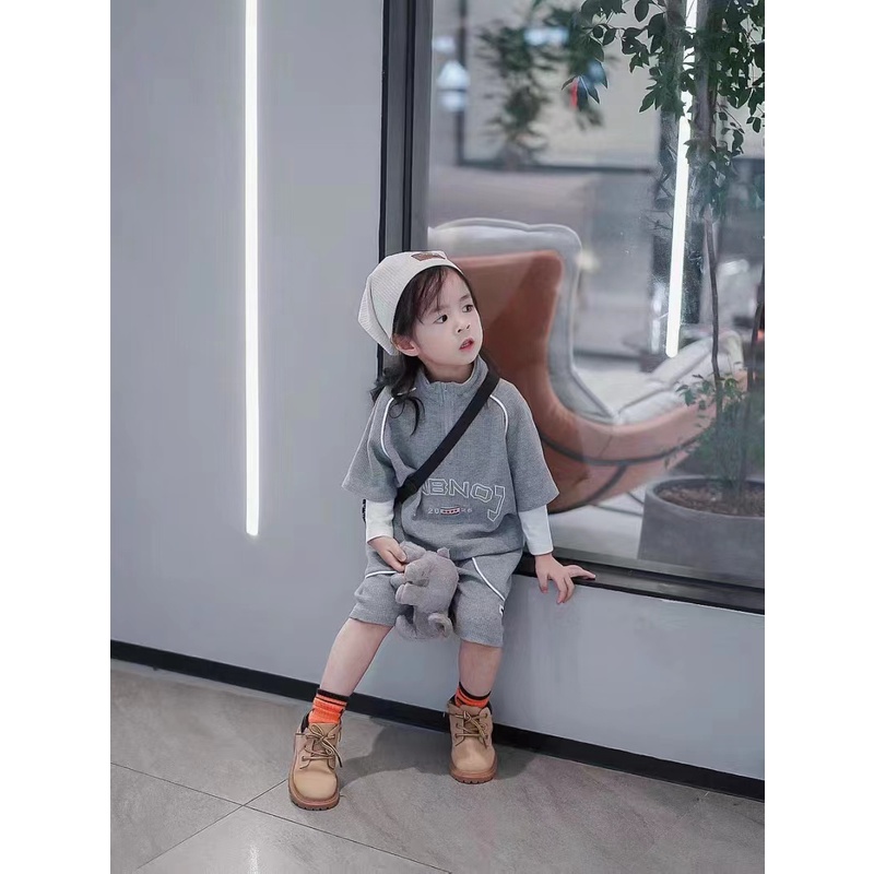 Giày Bốt Martin Mềm Cổ Thấp Thời Trang Xuân Thu 2022 Cho Bé Trai 1-2 Tuổi